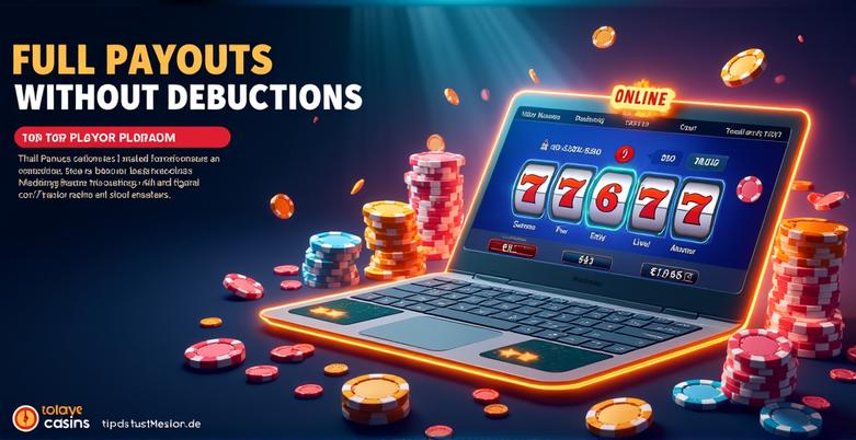 Online casino with full payments and no deductions